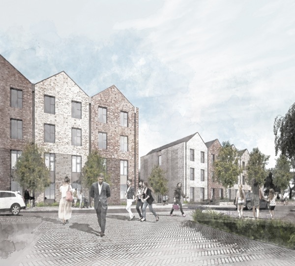 21 Illustrative view of new student accommodation